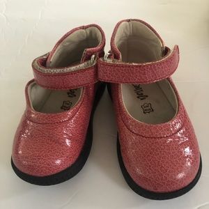 vera pelle Giocalloli  baby Girl shoes size 5 Made In Italia
